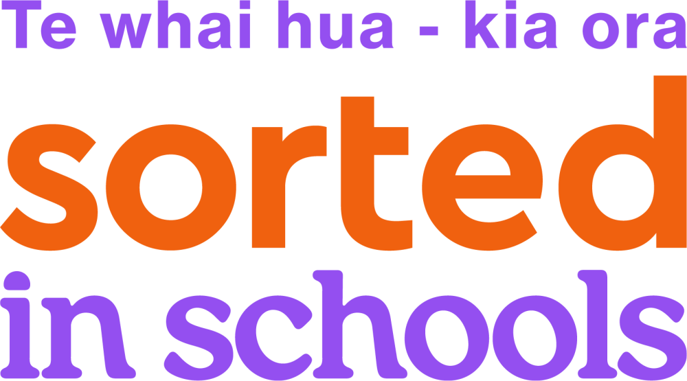 Sorted In Schools Logo Orange Purple RGB