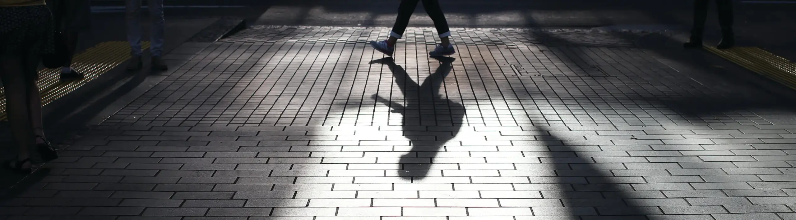 girl walking shadow CFFC