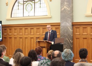 Minister for Commerce &amp;amp;amp;amp;amp;amp;amp;amp;amp;amp; Consumer Affairs, Hon Dr David Clark speaks at the National Strategy launch