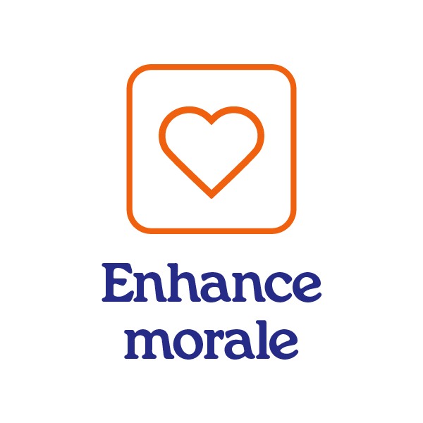 Icon Enhance morale