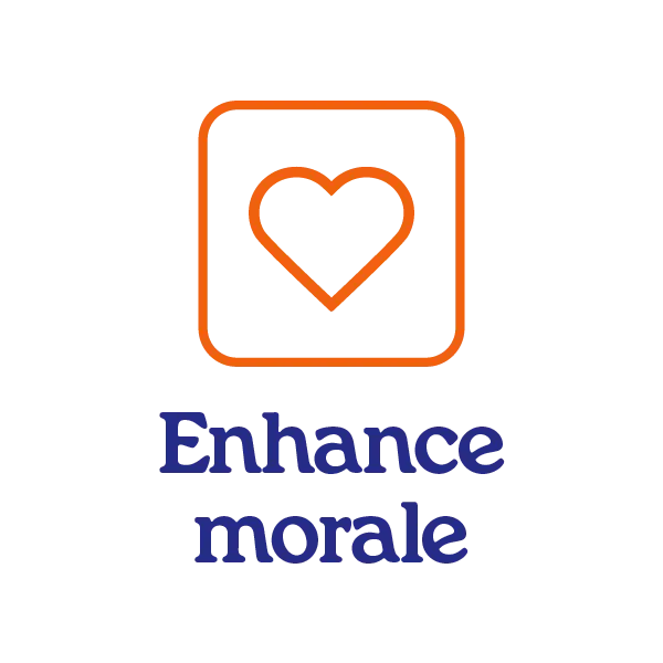 Icon Enhance morale